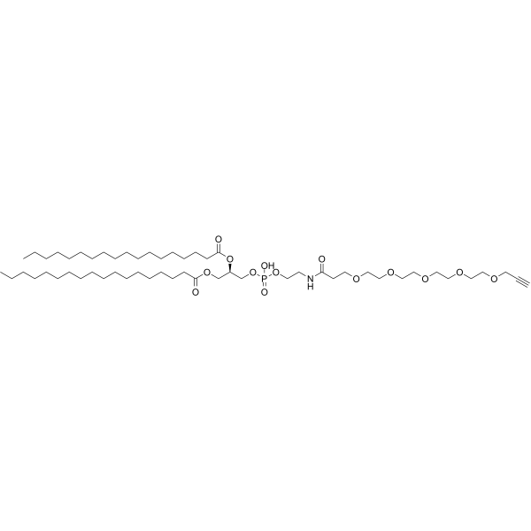 DSPE-PEG5-propargyl Chemical Structure