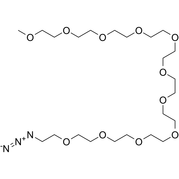 m-PEG11-azide Chemical Structure