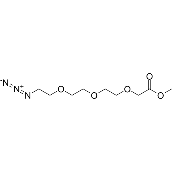 Azido-PEG3-CH2CO2Me Chemical Structure