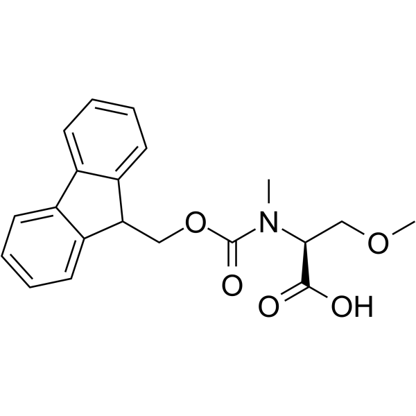 N-Fmoc-N,O-dimethyl-L-serine Chemical Structure