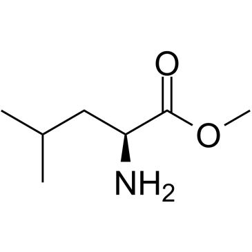 Methyl L-leucinate Chemische Struktur