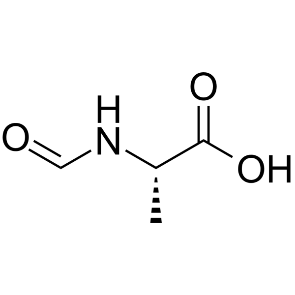 N-Formyl-L-alanine Chemical Structure