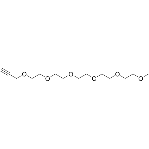 m-PEG5-Propyne Chemical Structure