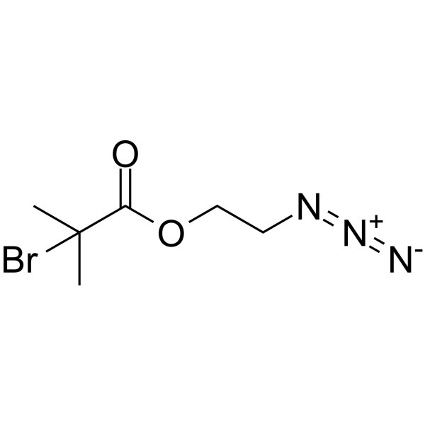 Br-Boc-C2-azido Chemische Struktur