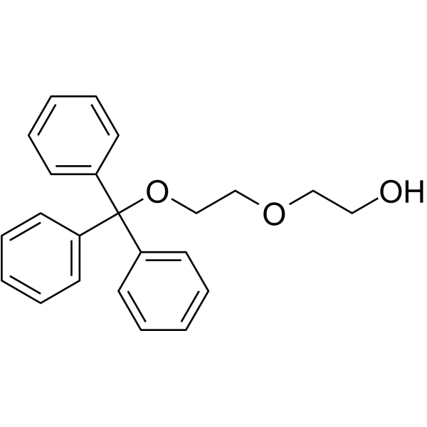 Tr-PEG2-OH Chemical Structure