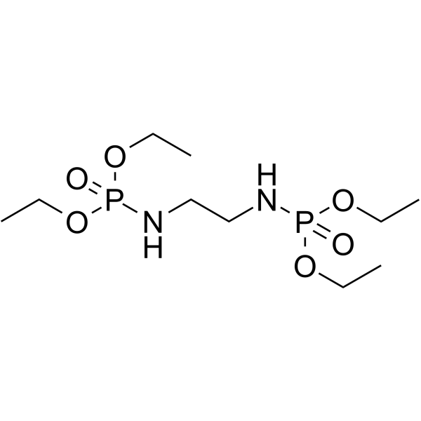 C2-Bis-phosphoramidic acid diethyl ester 化学構造