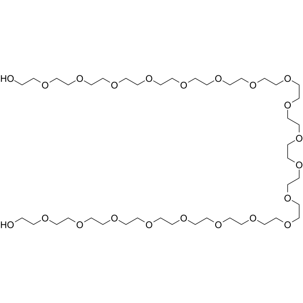 HO-PEG21-OH Chemische Struktur