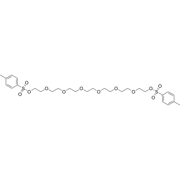 Bis-Tos-PEG7 Chemical Structure