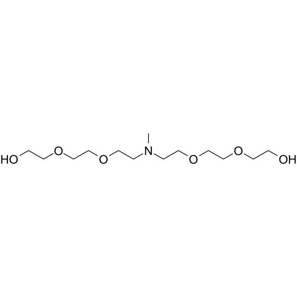 N-Me-N-bis-PEG3 化学構造