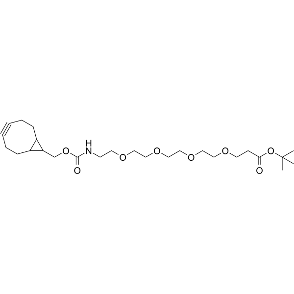 endo-BCN-PEG4-Boc 化学構造