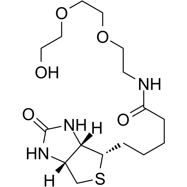 Biotin-PEG3-alcohol Chemical Structure