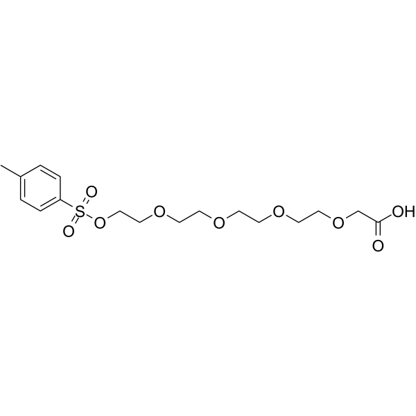 Tos-PEG4-CH2COOH Chemical Structure