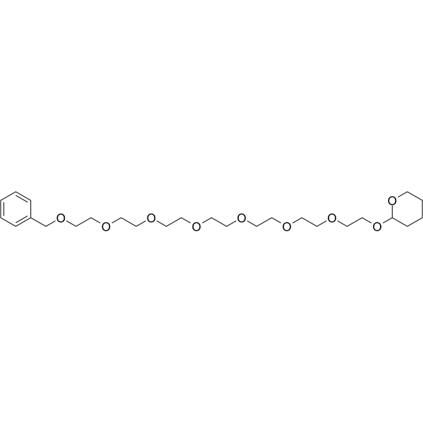 Benzyl-PEG7-THP Chemical Structure