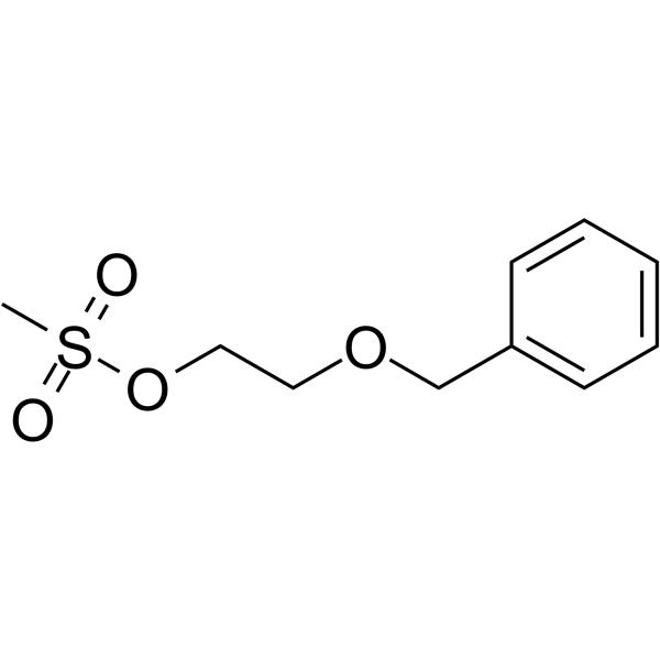 Benzyl-PEG1-Ms Chemical Structure