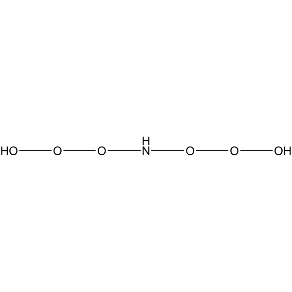 NH-bis-PEG3 Chemical Structure