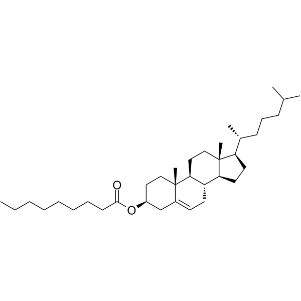 Cholesterol Pelargonate Chemical Structure