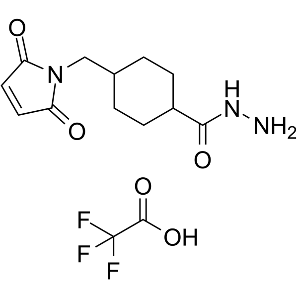 Mal-C2-cyclohexylcarboxyl-hydrazide TFA التركيب الكيميائي