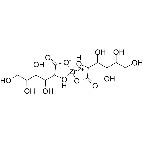 Zinc Gluconate التركيب الكيميائي