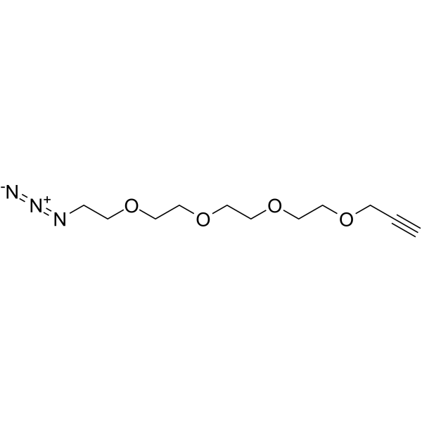 Azido-PEG4-propargyl Chemical Structure