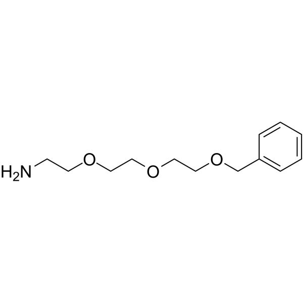 Benzyl-PEG3-amine 化学構造