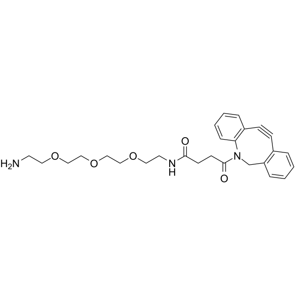 DBCO-PEG3-amine 化学構造