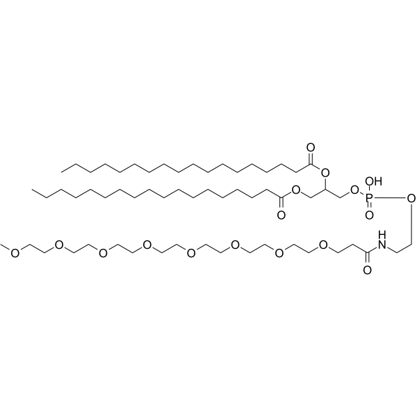 m-PEG8-DSPE Chemical Structure