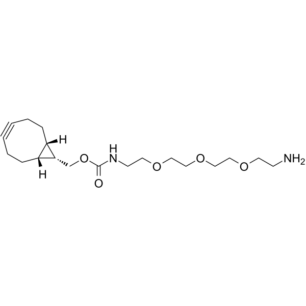 endo-BCN-PEG3-NH2 Chemical Structure