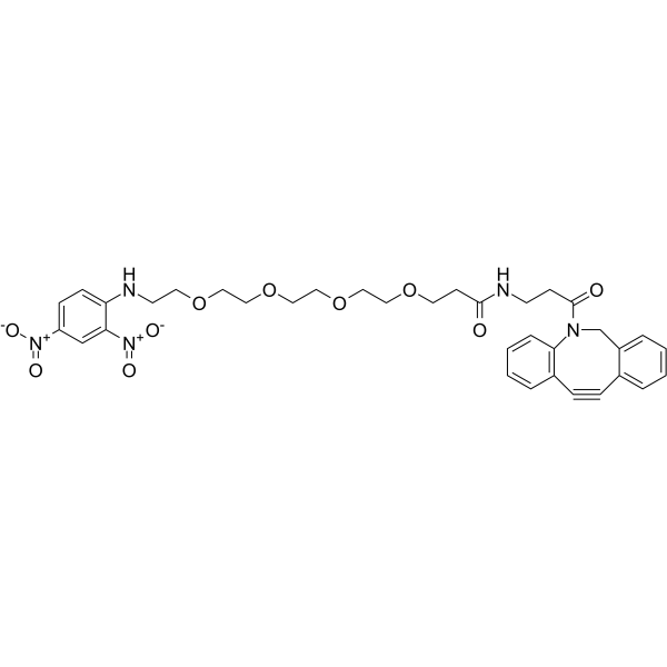 DNP-PEG4-DBCO Chemical Structure