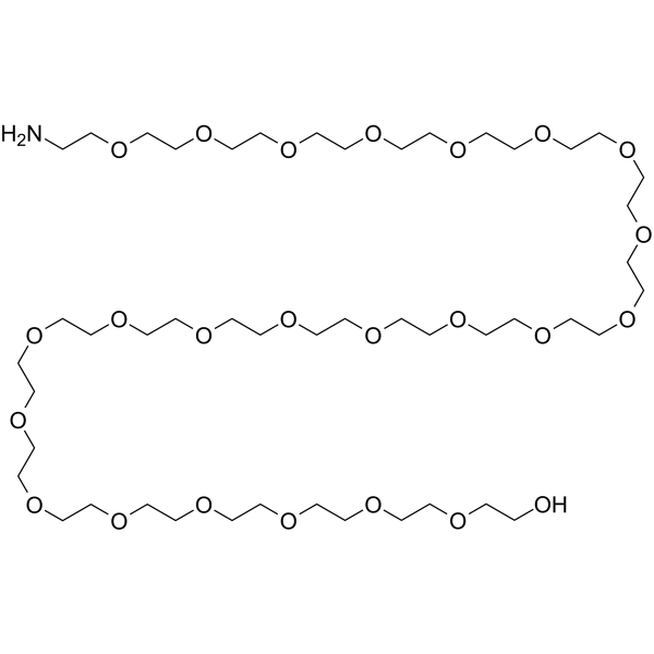 Amino-PEG24-alcohol Chemische Struktur