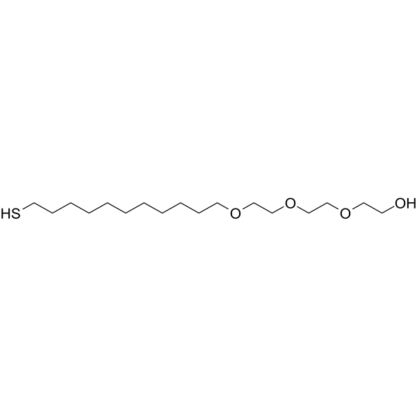 Thiol-C9-PEG4 التركيب الكيميائي