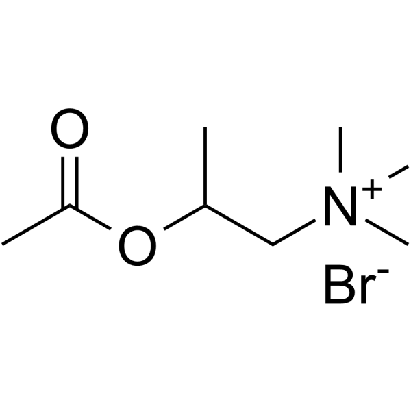 Methacholine bromide  Chemical Structure