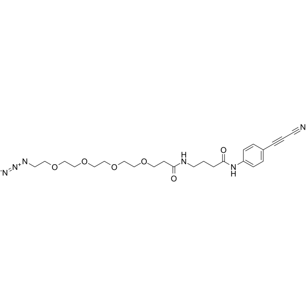 APN-C3-PEG4-azide Chemische Struktur