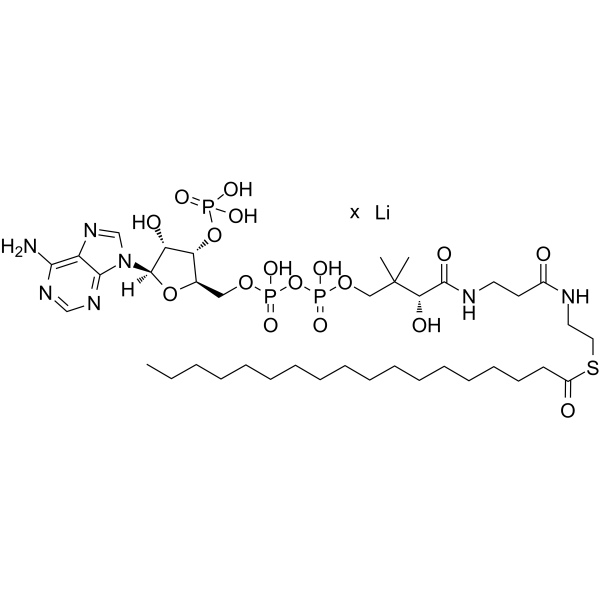 Stearoyl coenzyme A lithium Chemical Structure