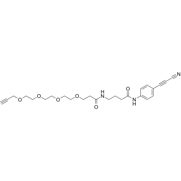 APN-C3-PEG4-alkyne Chemical Structure