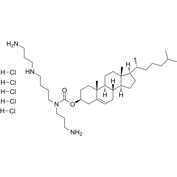 GL67 pentahydrochloride التركيب الكيميائي