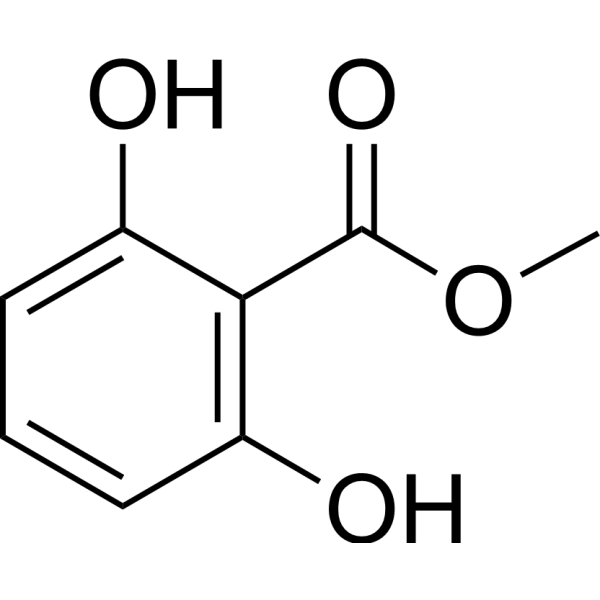 Methyl 2,6-dihydroxybenzoate التركيب الكيميائي