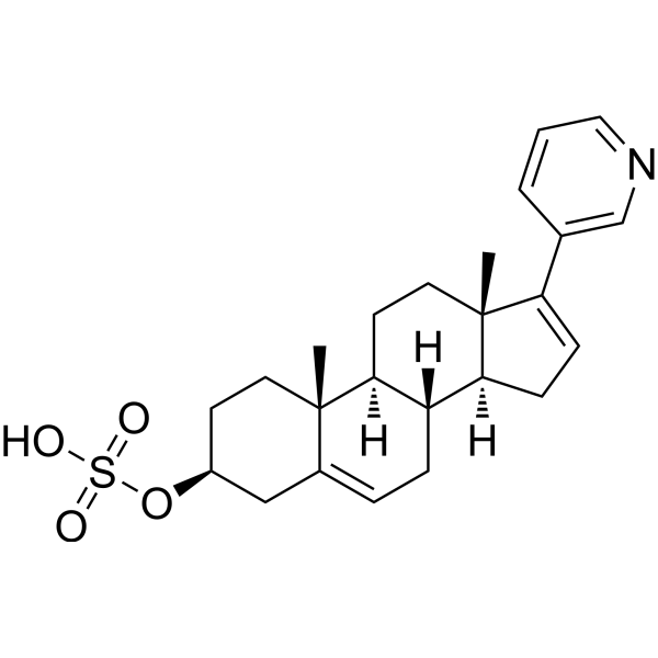 Abiraterone sulfate  Chemical Structure