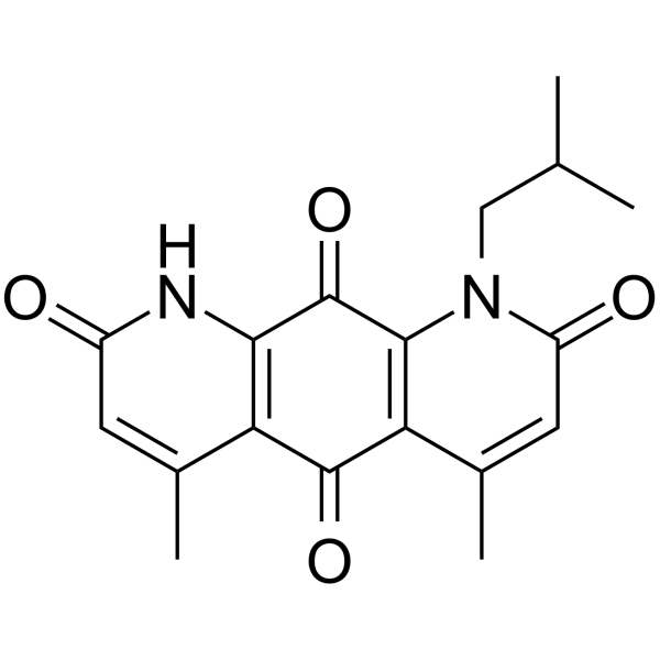 Isobutyl-deoxynyboquinone Chemical Structure