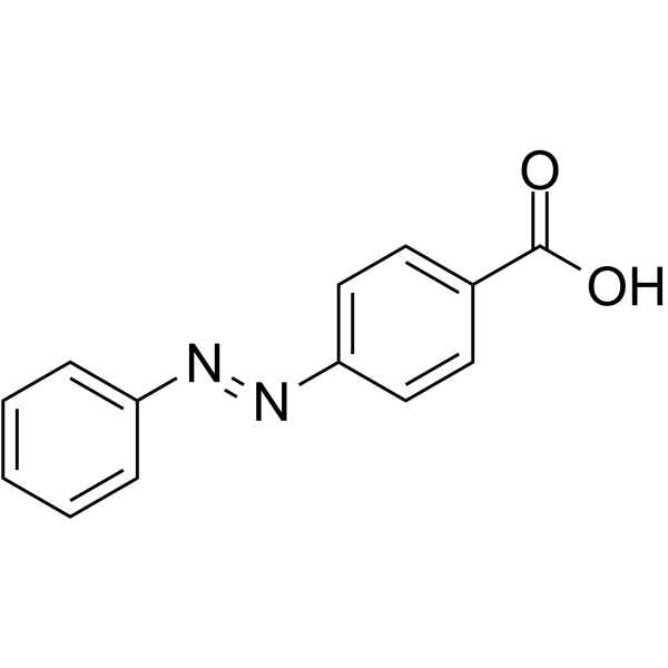 4-(Phenyldiazenyl)benzoic acid  Chemical Structure