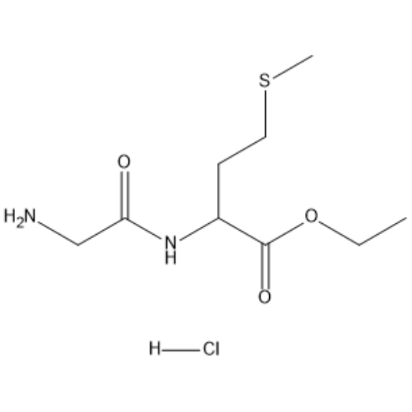 Ethyl glycylmethioninate hydrochloride التركيب الكيميائي