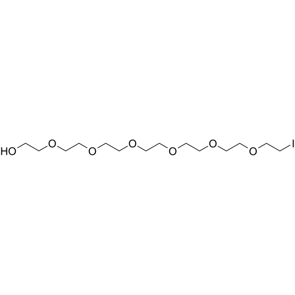 Iodo-PEG7-alcohol Chemische Struktur