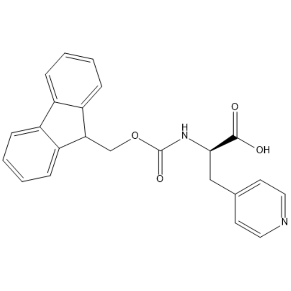 Fmoc-D-4-Pal-OH Chemische Struktur