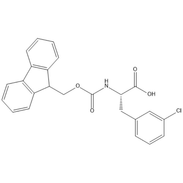 Fmoc-3-Chloro-L-phenylalanine Chemical Structure