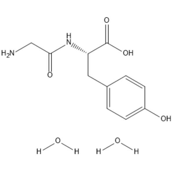 Glycyltyrosine dihydrate Chemical Structure