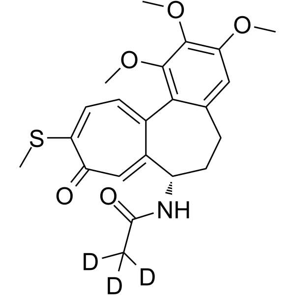 Thiocolchicine-d3 化学構造