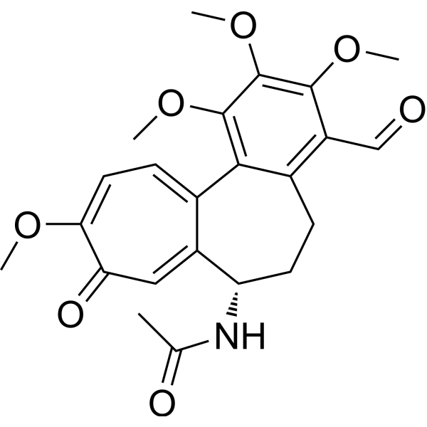 4-Formylcolchicine 化学構造