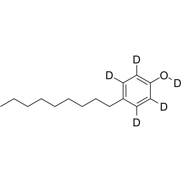 4-Nonylphenol-d5  Chemical Structure