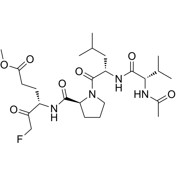 Ac-VLPE-FMK Chemical Structure