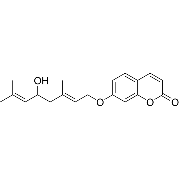 Anisocoumarin H  Chemical Structure