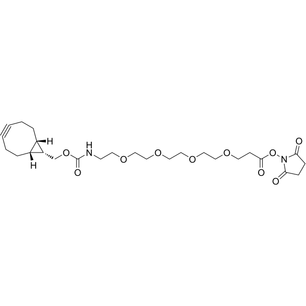 BCN-PEG4-NHS ester Chemical Structure